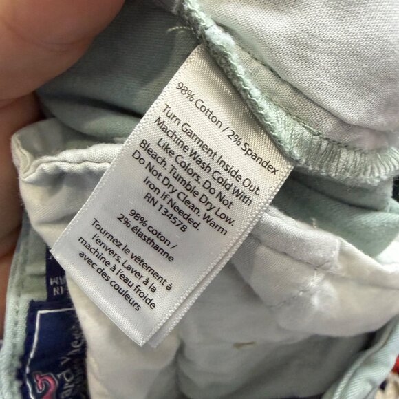 VINEYARD VINES sage green chino shorts size youth 14 - Picture 7 of 7